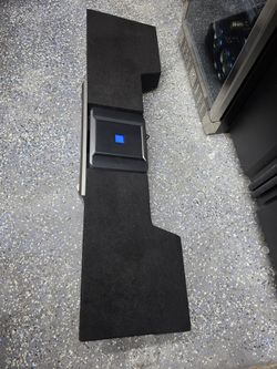 Alpine Halo Dual R series Truck Underseat Dual 8" Subwoofer Box/amp