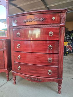 5 DRAWER CHEST BOTANY OAK