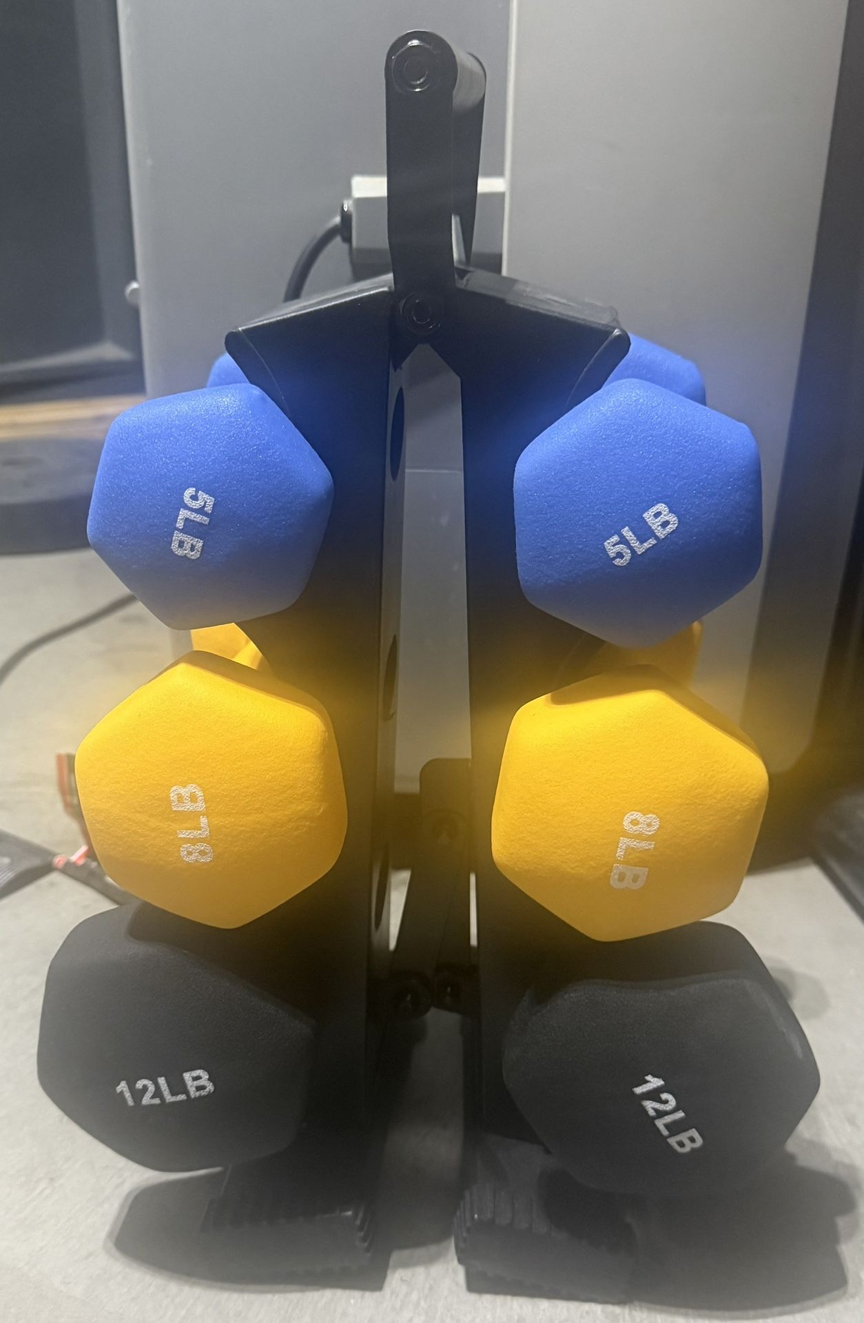 Dumbbell Set w/ Stand