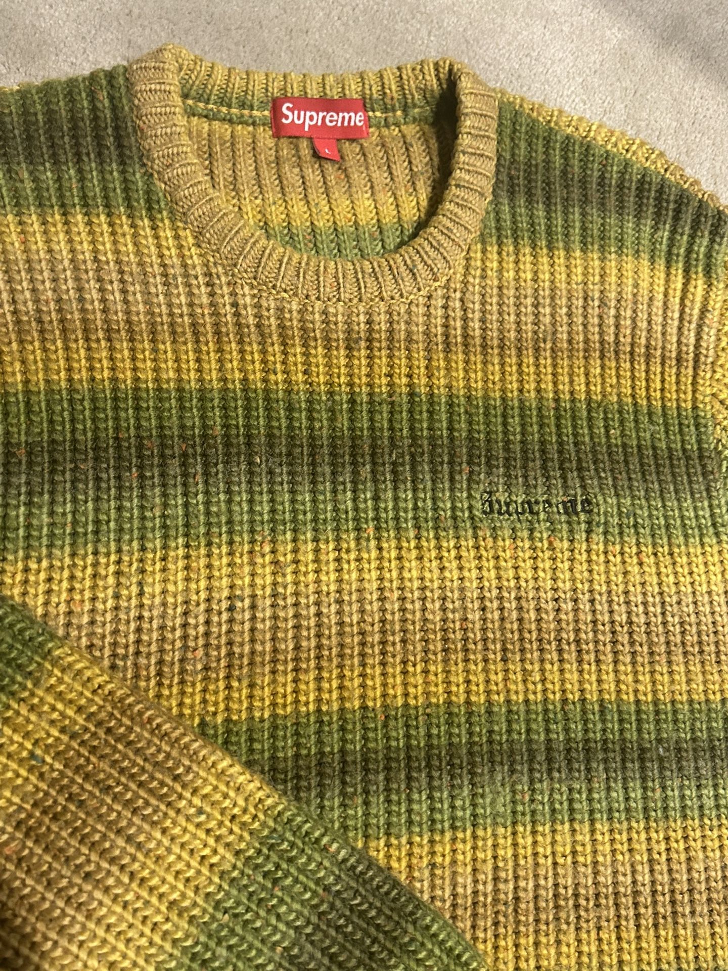Supreme cheap ombre sweater