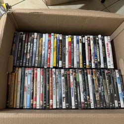 200 DVDs Video Games