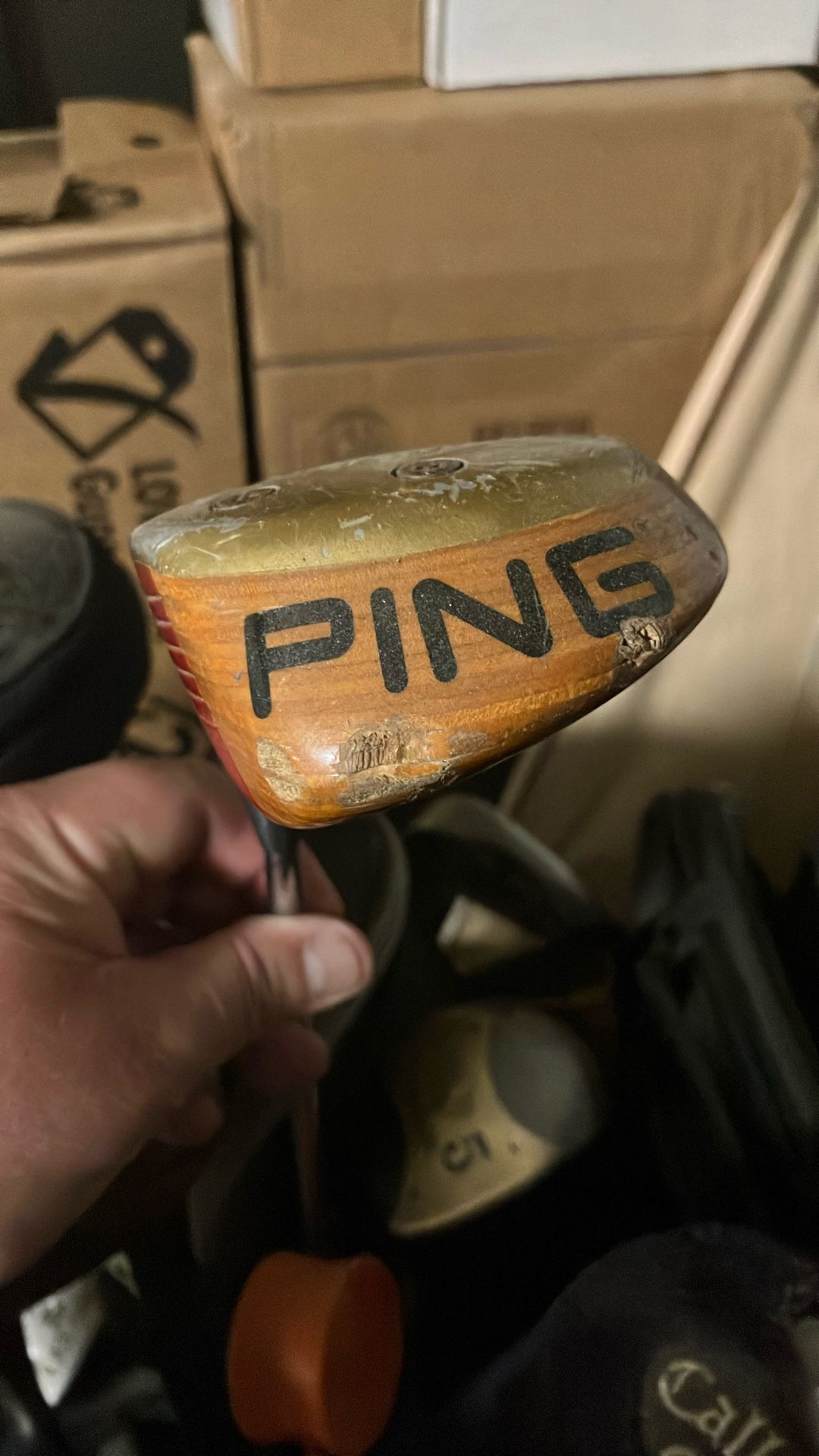 Vintage Ping Zing Driver Wood