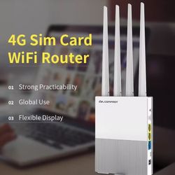 4G Wireless Router With WiFi 