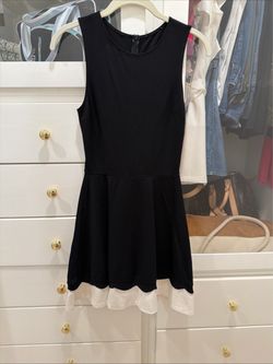 Aqua for and flare dress, size 0