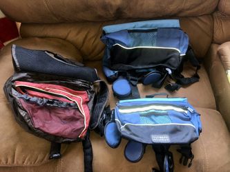 Doggie Backpack  L, M, S, $15 Each