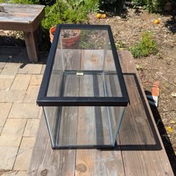 Aquarium, Fish Tank, Terrarium 10 Gallon 