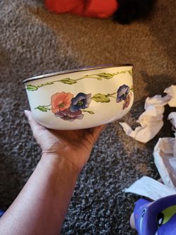 Vintage Enamelware Bowl