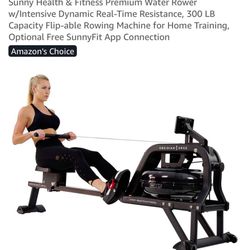 Obsidian Surge 500 Water Rowing Machine 