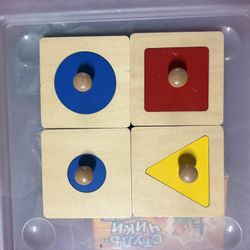 Montessori single shape puzzle 