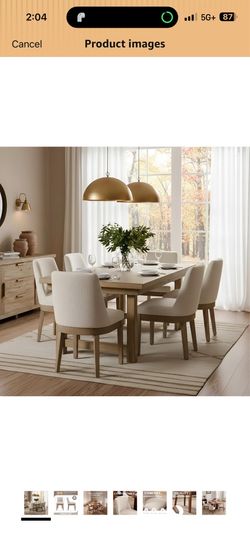 6 Dining chairs
