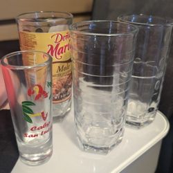 Free Glass Cups And Shot Glass