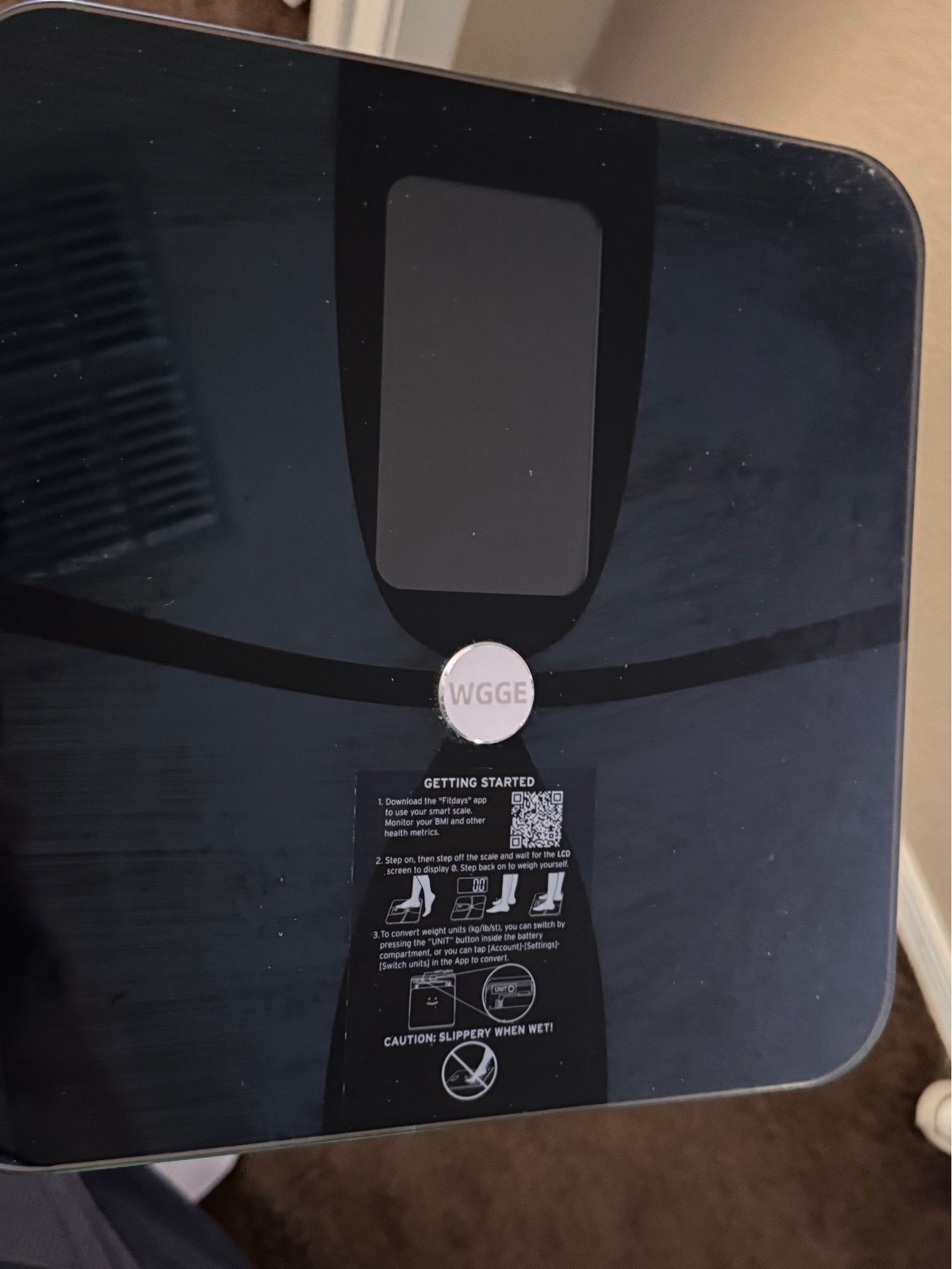 Weight scale