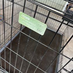 Dog crate — 42L x 28w x 30h