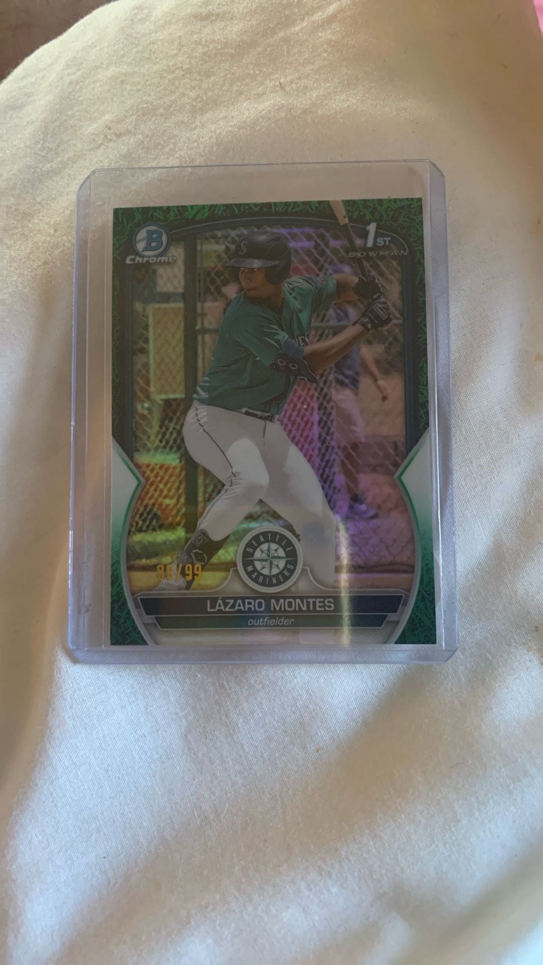 Lazaro Montes MLB Trading Card