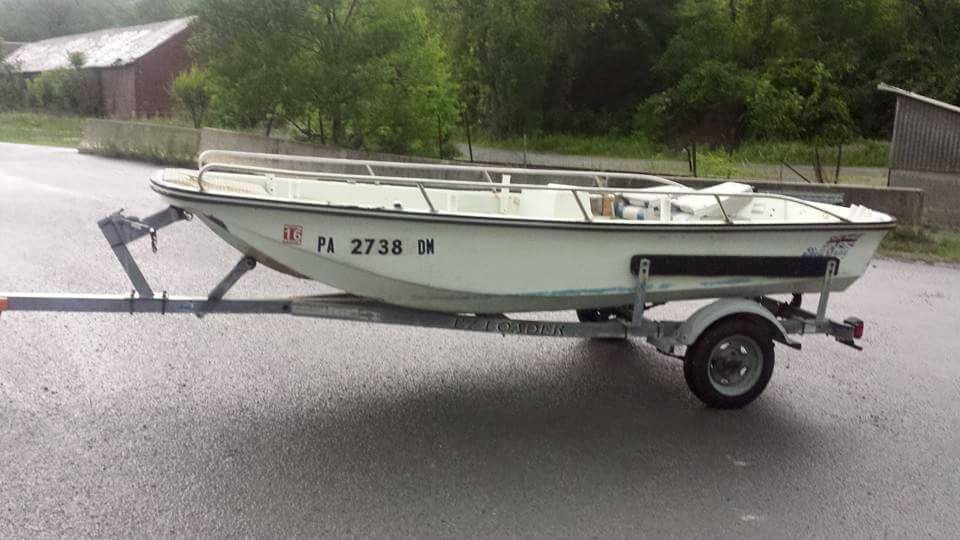 13.5' unsinkable Dell quay dory trade