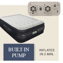 King Koil Inflatable Mattress, Size Queen