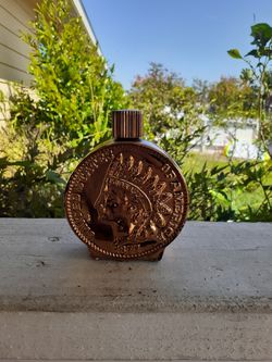 Avon Vintage Indian Head Penny Bottle