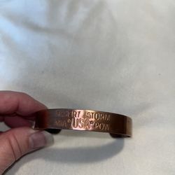 Desert storm Copper Wrist Cuff
