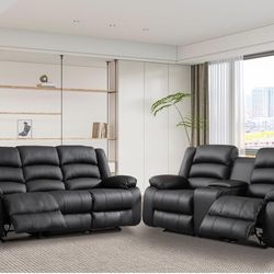 Brand New Premium Leather Recliner Sofa 