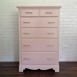 Pink Dresser