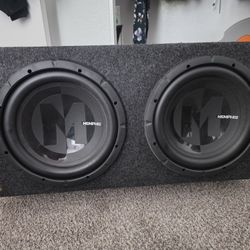 Memphis 12" Subwoofers W/ Box