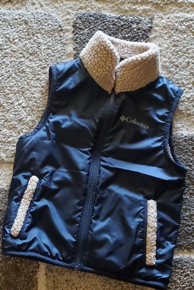 Columbia reversible kid vest XXS