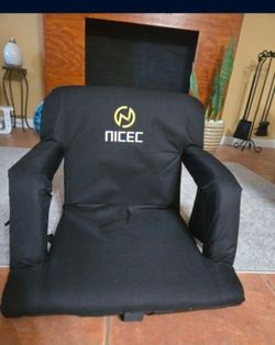 Stadium Chair. Very Comfortable,  With Pockets 