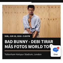 Bad Bunny London Tickets