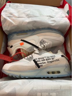 Nike Air Max 90 Off White Size 9 New In Box