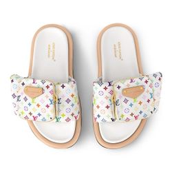 Louis Vuitton x Takashi Murakami Mules
