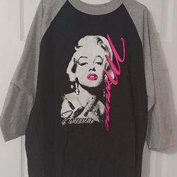 Women's Marilyn Baseball Tee New