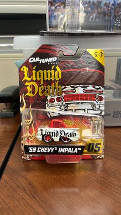 Car tuned liquid death 59 impala diecast