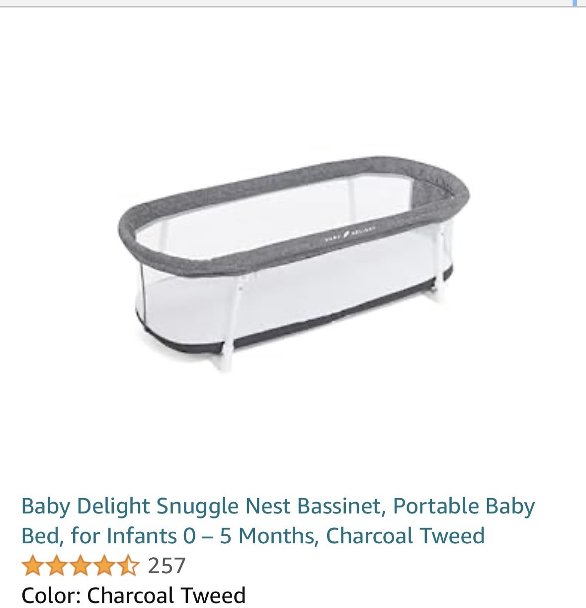 Portable baby Bassinet