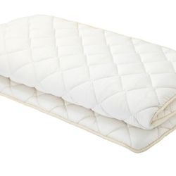 MORIRIN Japanese Floor Futon Mattress (Shikibuton) with Body Pressure Dispersion, Made in Japan, Full
