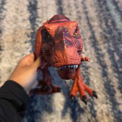 T-rex action figure