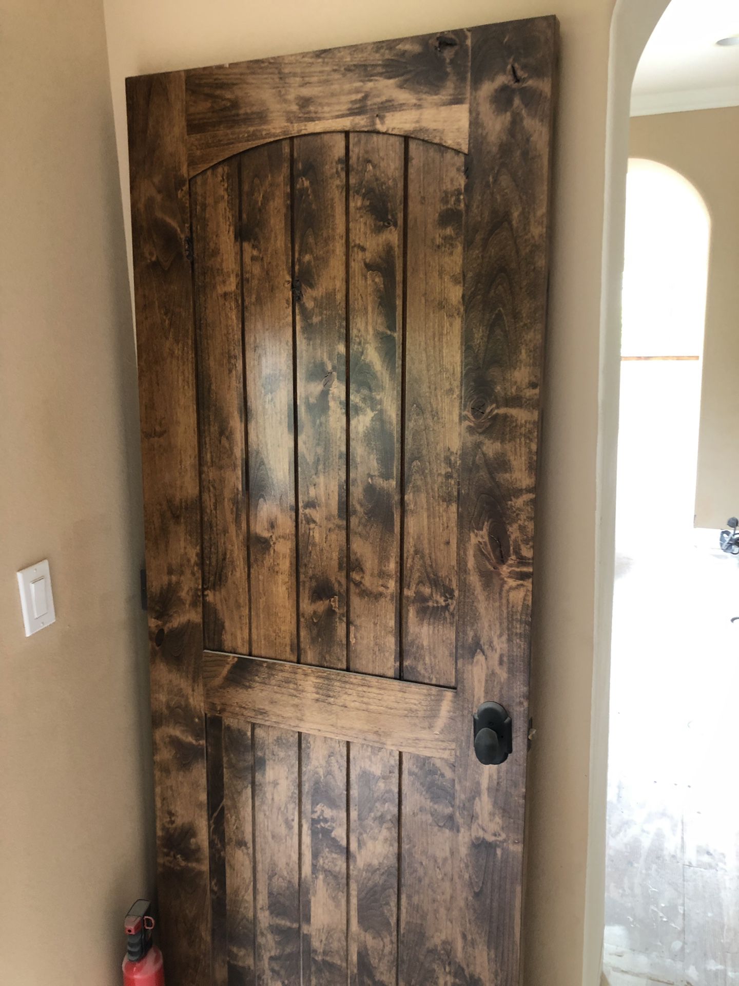 Solid, real wood doors 32” wide