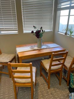 4 chair Dining table set IKEA