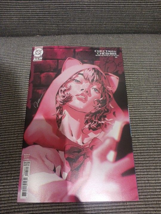 Cheetah And Cheshire Rob The Justice League #5 (Of 6) Cover B Gerald Parel Card