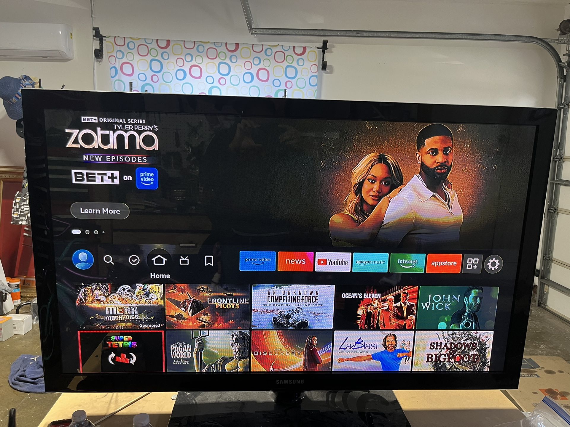 Samsung Plasma TV 50” Model / MODELE NO.: PN50C450B1D