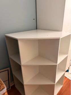 11’ 9 Cube Organizer White