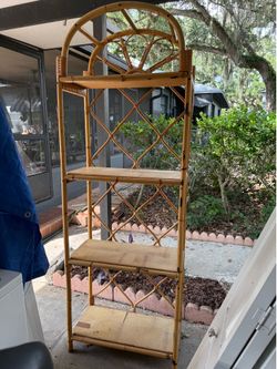 Rattan/bamboo cabinet