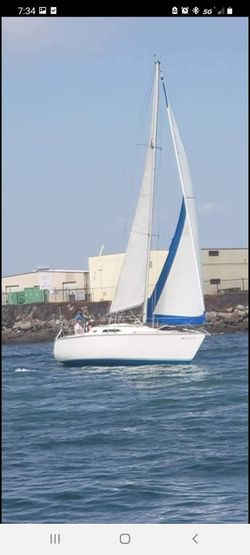 1987 Hunter 28.5 sailboat ⛵️