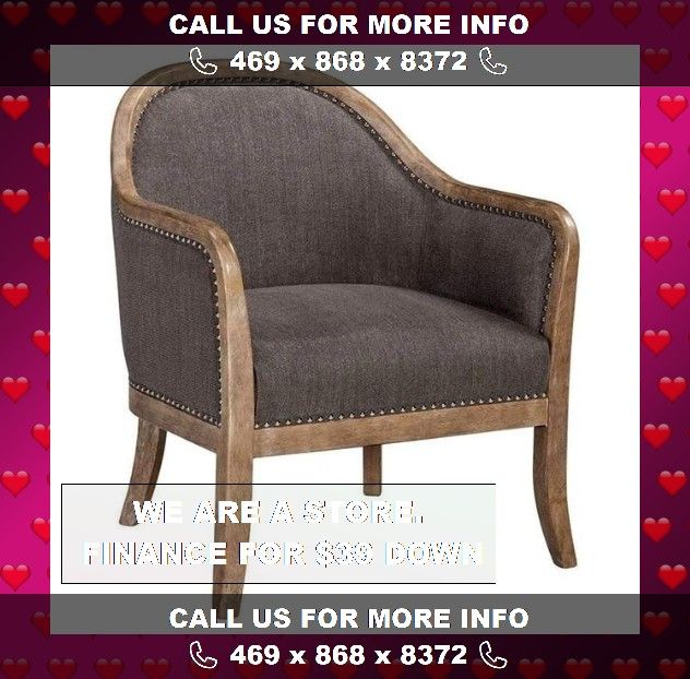 IN STOCK Engineer Brown Accent Chair