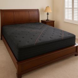 King Size Beautyrest Black C-Class Mattress, 12” Extra Firm, Factory-sealed, direct from manufacturer, same-day delivery available.