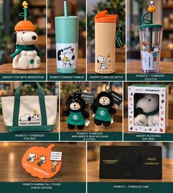 ☕️🐶 PEANUTS x STARBUCKS DROP! 🐶☕️