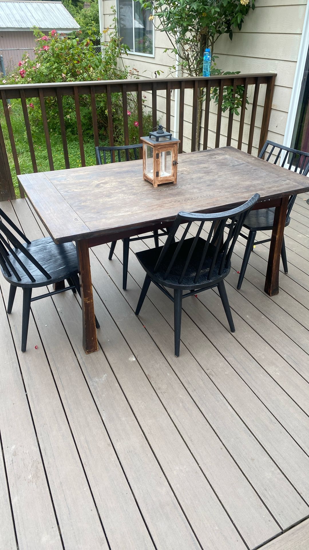 Dining Set /Outdoor And Indoor Table And Chairs