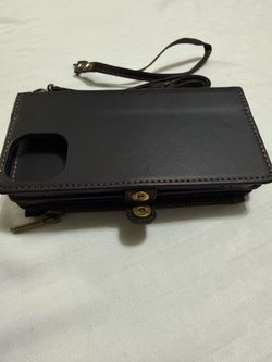 New iPhone Wallet Case – Brown – $10