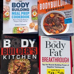 Home Gym Set + Fitness Books – 180 lbs 🔥