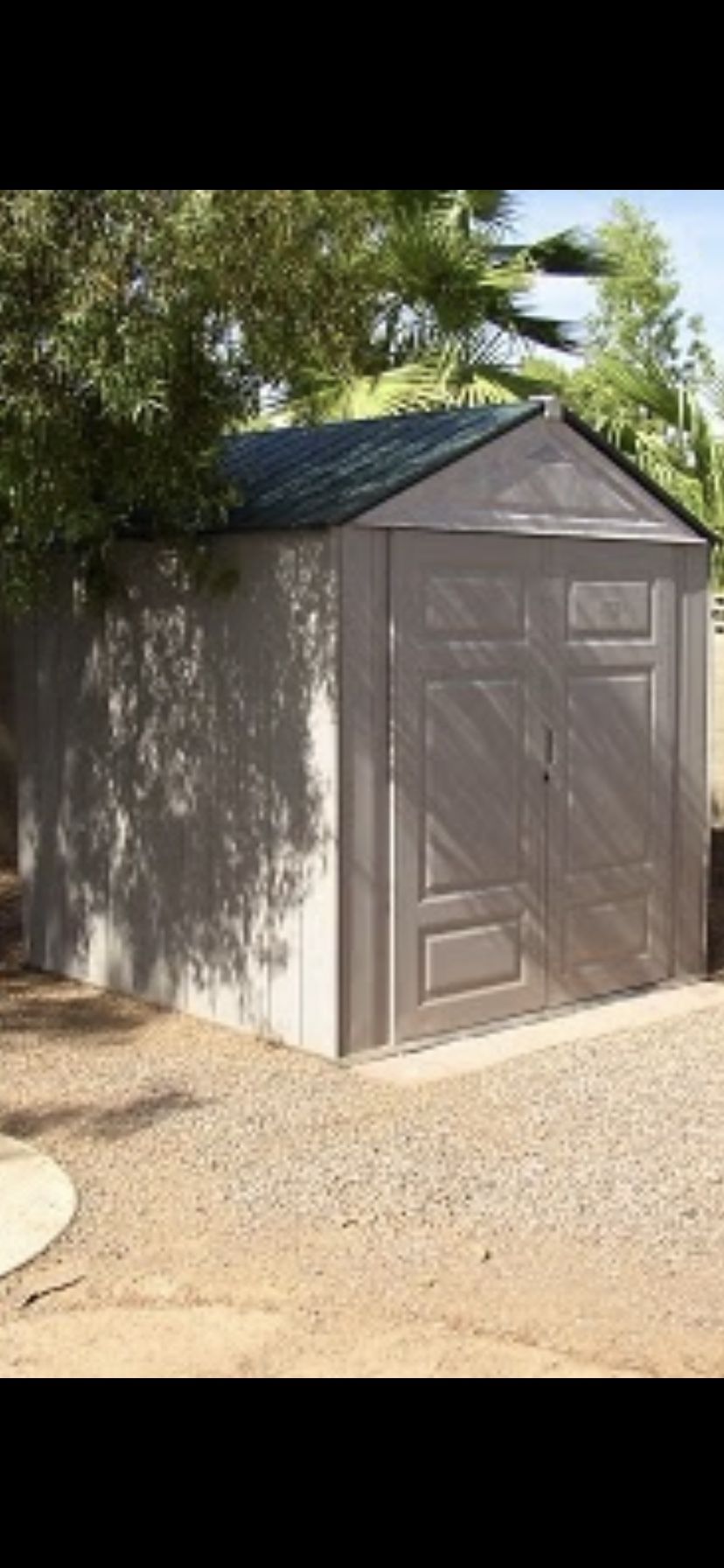 STORAGE SHED RUBBERMAID 7x7 FREE DELIVERY