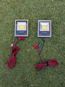 2 NEW Lysed 30W 12V Low Voltage LED Flood Light
